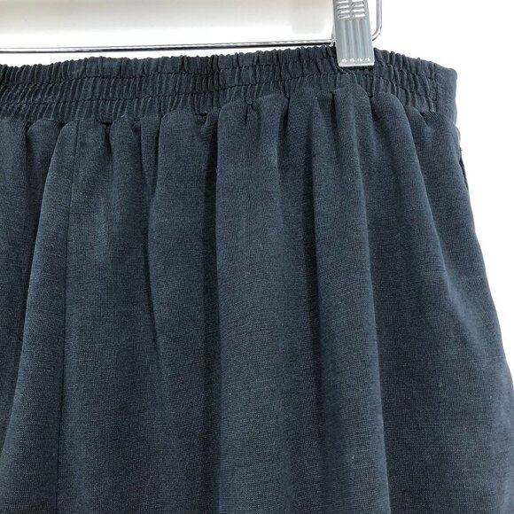 Splendid  Black Micro Mini Skirt elastic waist attached shorts (skort) SP - Picture 13 of 16